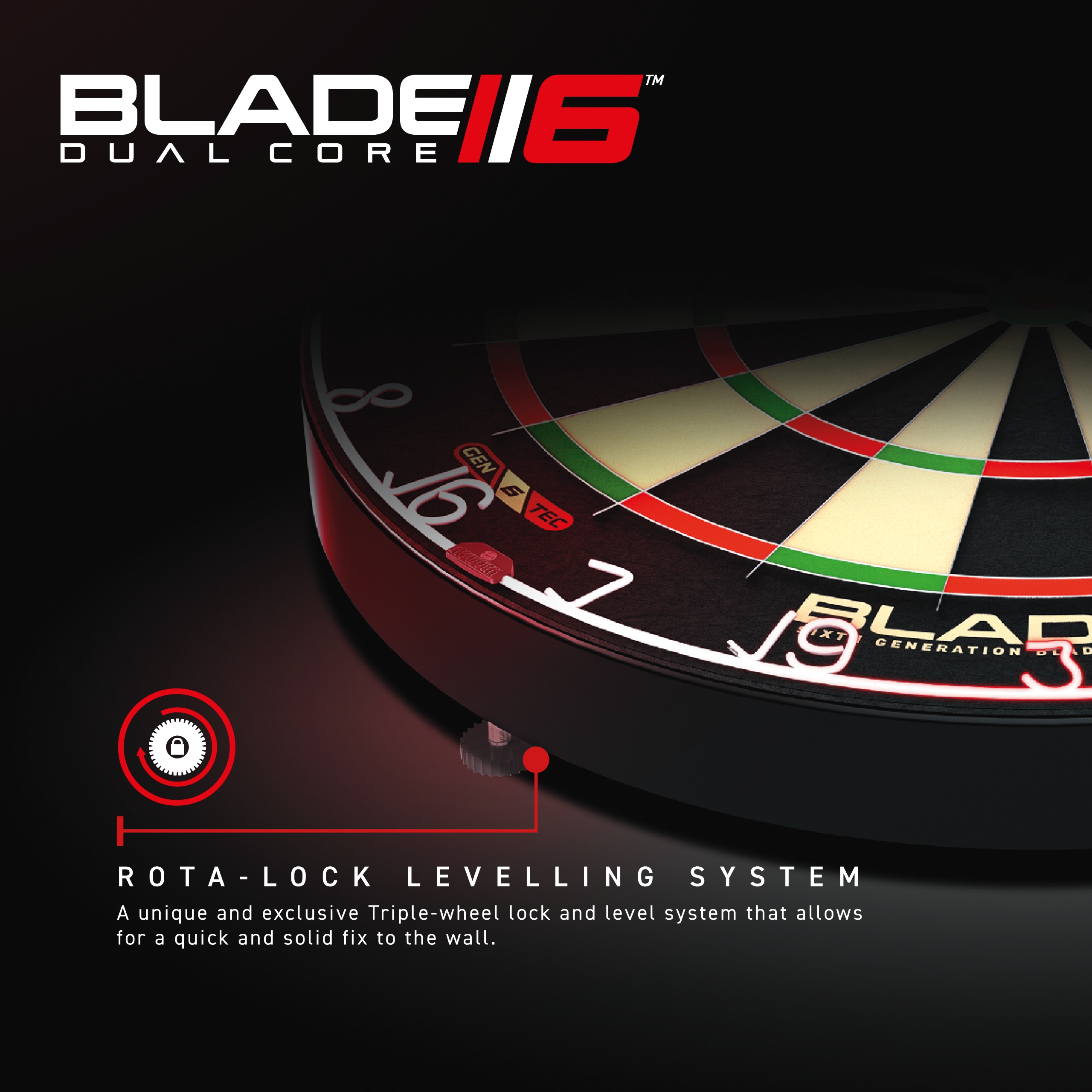 Tarcza Dart Sizalowa Winmau BLADE 6 Dual Core Model Blade 6 Dual Core