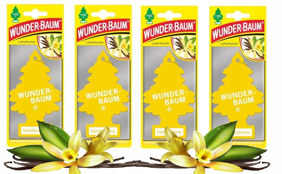 ZAPACH WUNDER BAUM CHOINKA ZAPACHOWA WANILIA