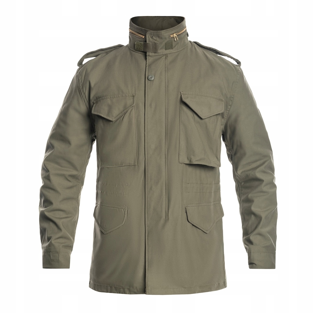 Vojenská parka bunda s kapucí Mil-Tec Tessar Us M65 Nyco Olivová S