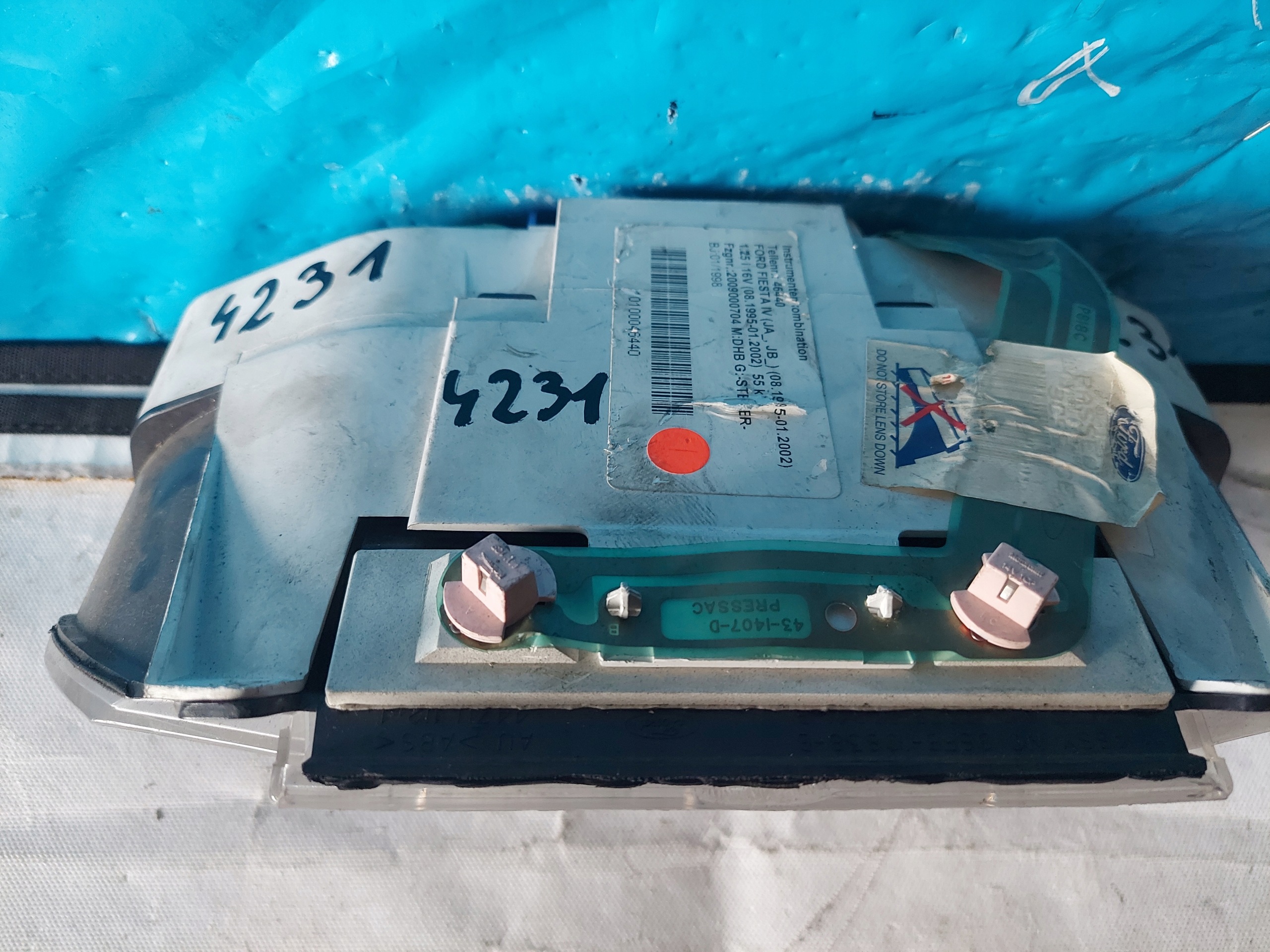 dials clock FIESTA IV 1.25 B 90FBLCE