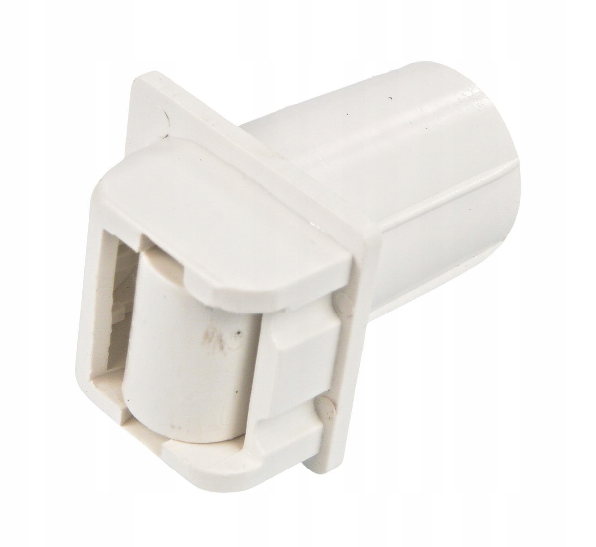 

Prowadnica taśmy rolety bez otworu z rurką biały