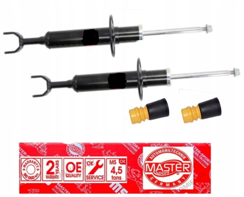 AMORTYZATORY PRZÓD VW PASSAT B5 + OSŁONY ODBOJE