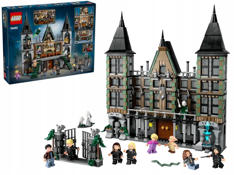 Lego 76453 Harry Potter Sada Dvůr Malfoyů 10+ 1601ks