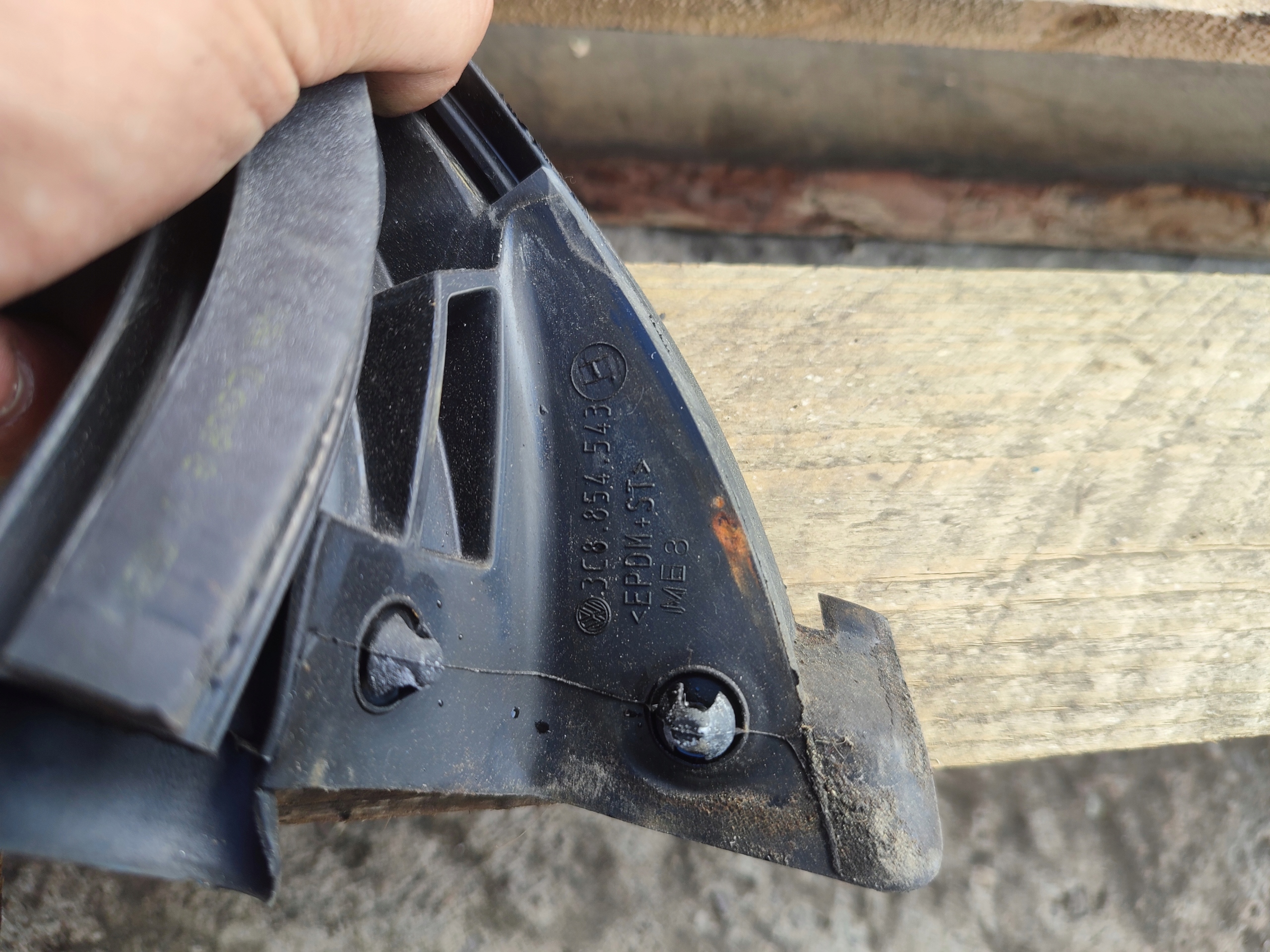 gasket door left front left front Volkswagen Passat CC 3C8854543H