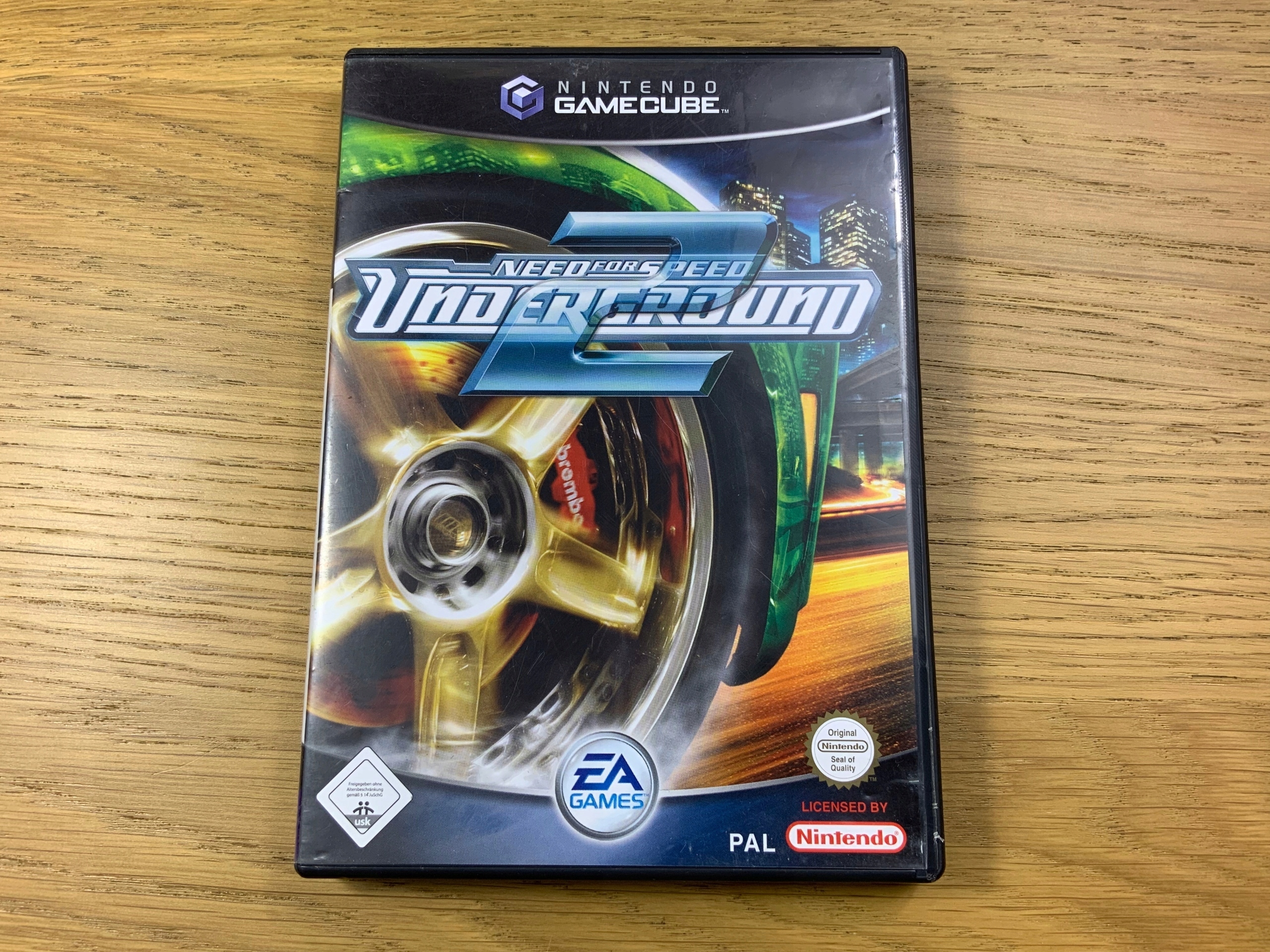 NEED FOR SPEED UNDERGROUND 2 komplet NINTENDO GAMECUBE Platforma Nintendo GameCube