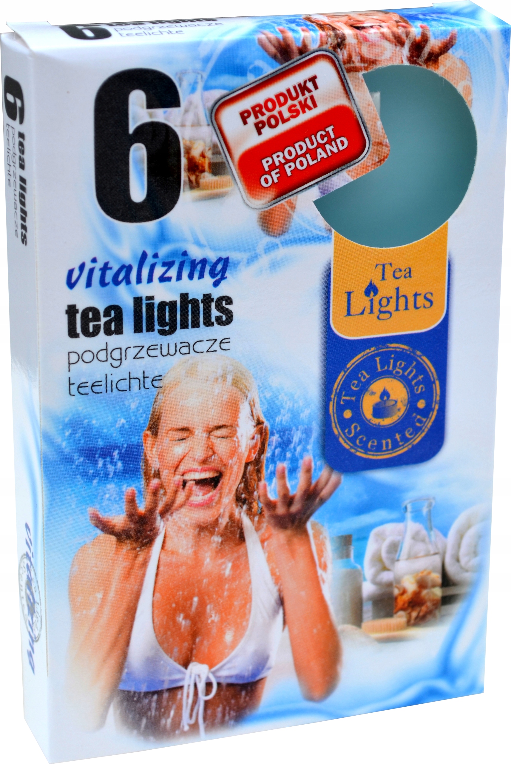 Podgrzewacze zapachowe 6 sztuk, zapach REWITALIZUJĄCY