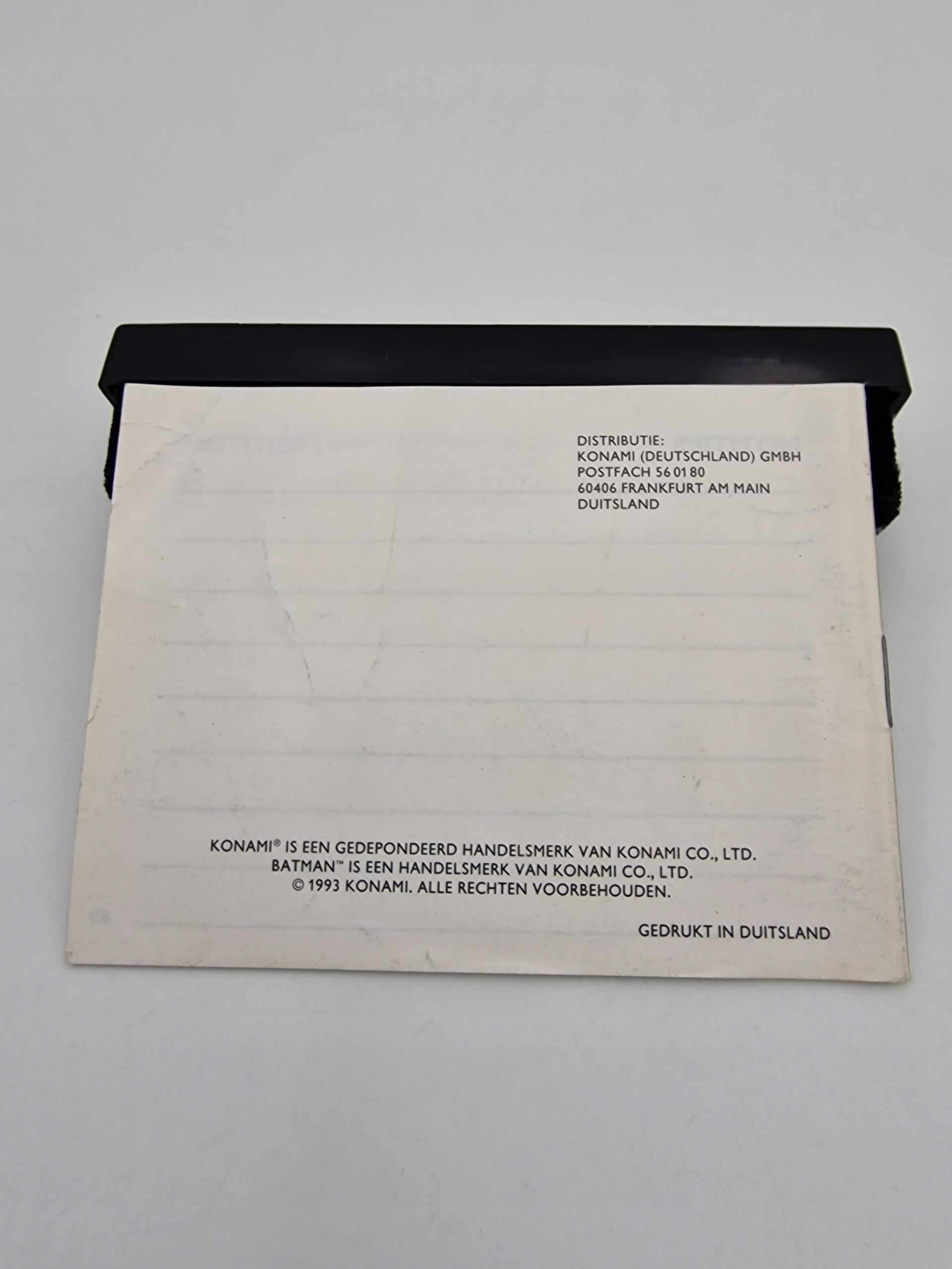 GAME BOY BATMAN THE ANIMATED SERIES ORYGINAŁ Wersja językowa Angielska