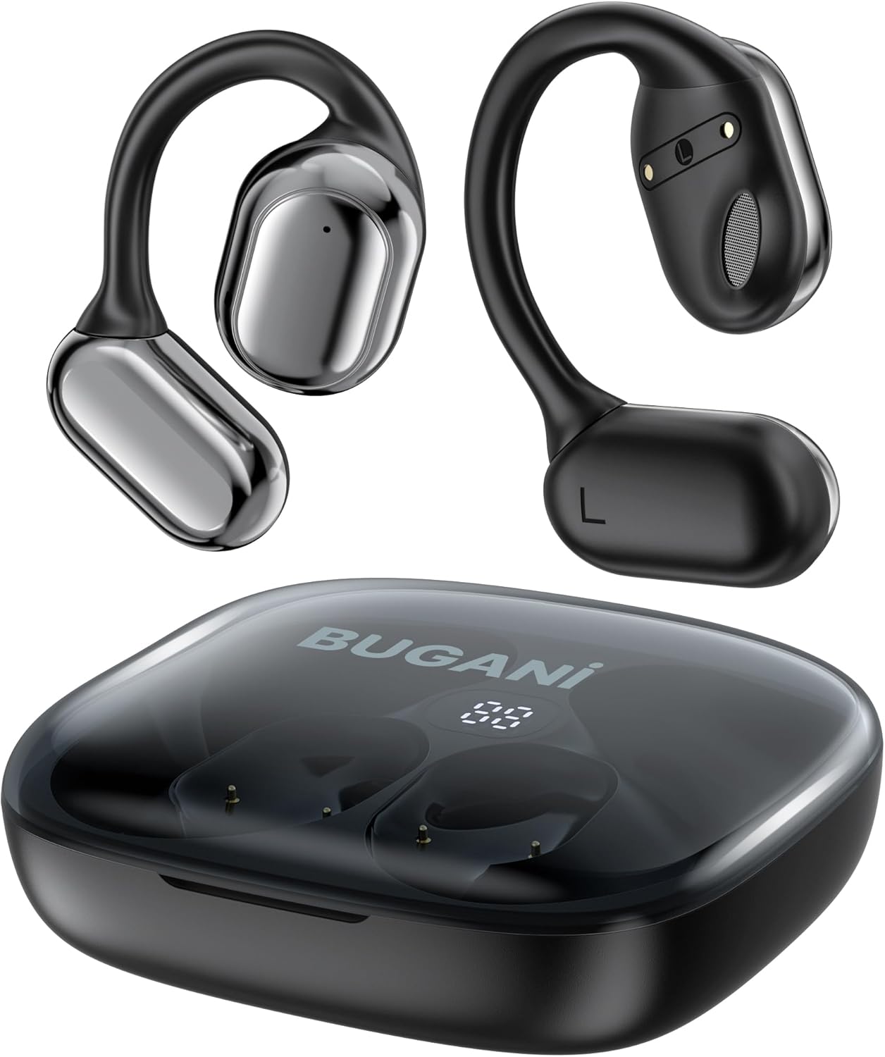 Bezdrátová Sluchátka Do Uší Bugani Bluetooth Open Ear Stereo Pro