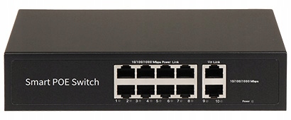 SWITCH POE GTX-C1-10-8G2G/X 8-PORTOWY Producent Delta