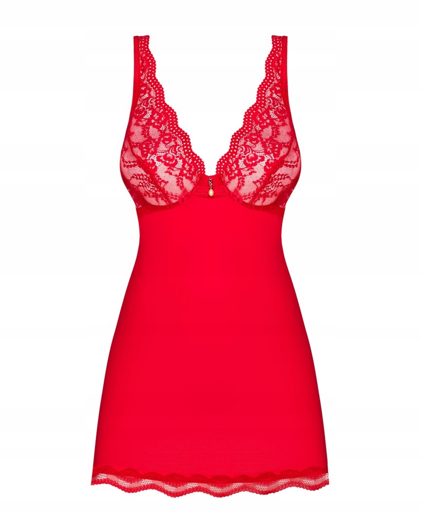 Obsessive Luvae Babydoll červená tanga L/XL
