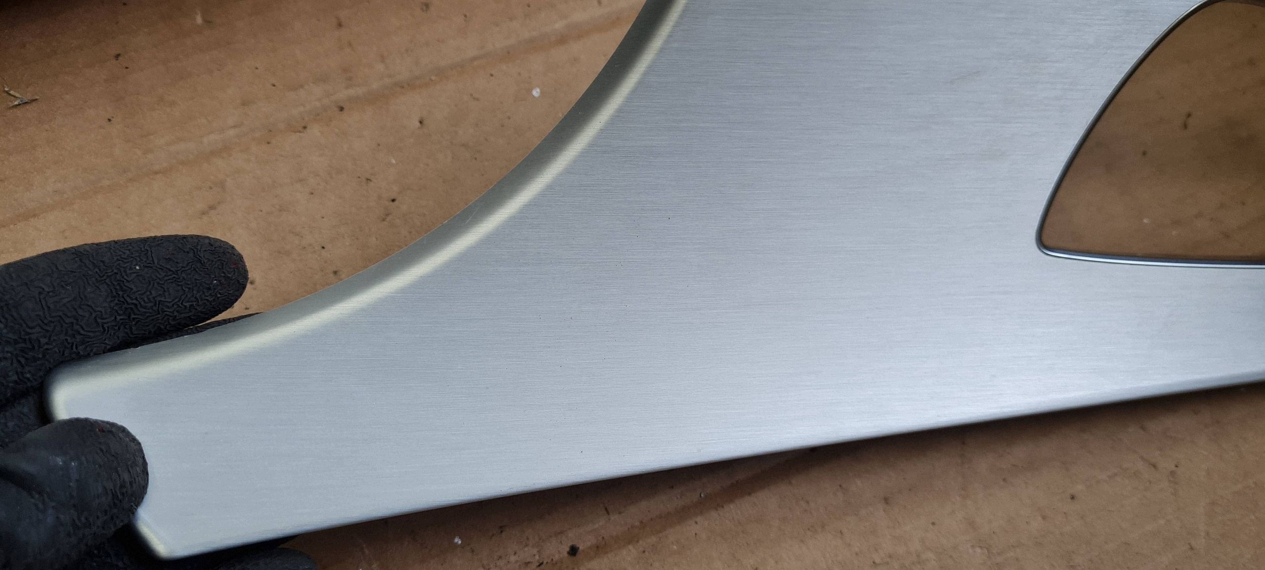 A7 4G moulding DEKOR door left front 1NK 4G8867409 SLINE