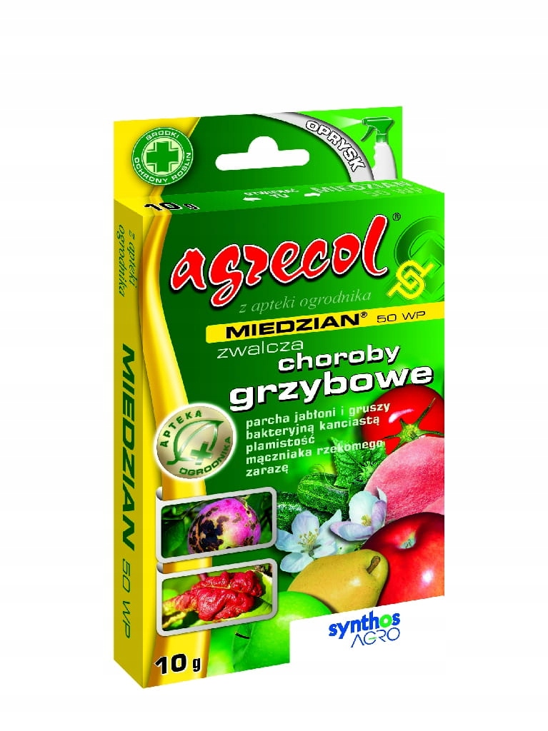 

Miedzian 50WP 10g choroby grzybowe Agrecol