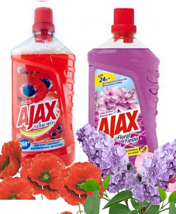 

Zestaw Płyn uniwersalny Ajax 1L mix zapachów