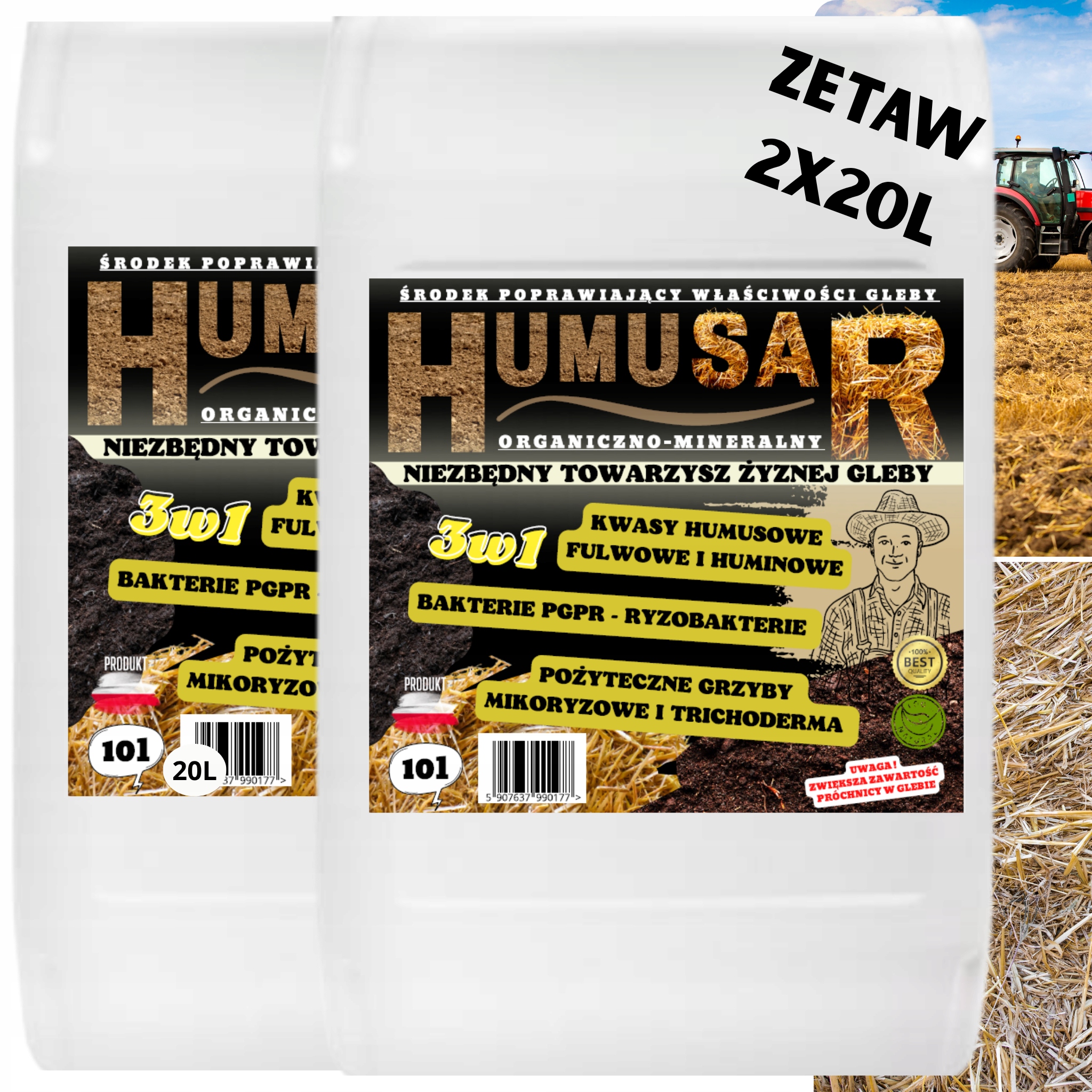 Baktérie A Humusové Kyseliny Humusové Hnojivo Rozklad Slamy