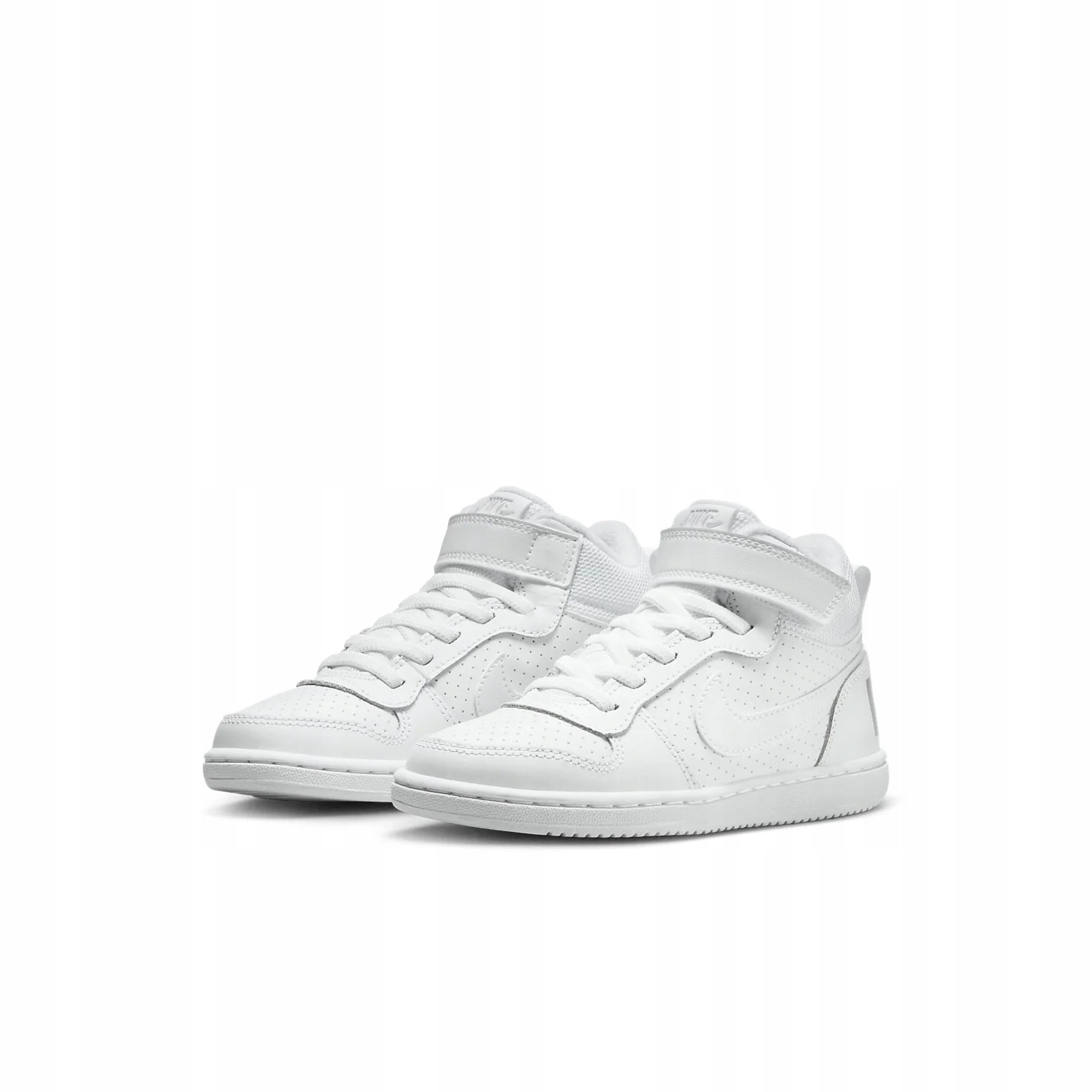 Buty sportowe dla dzieci Nike Court Borough Mid Ps białe 870026-100 r. 31