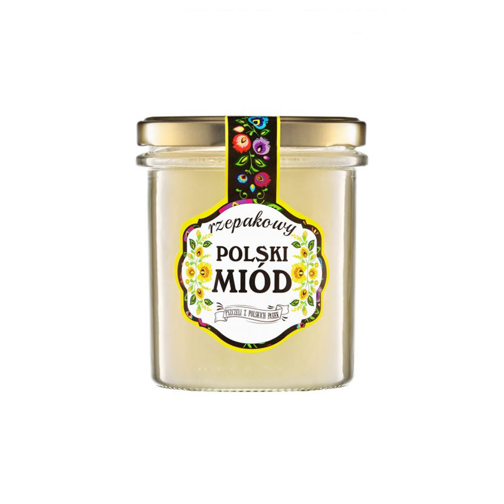 Levně 2x Mazurskie Miody Řepkový med 400 g