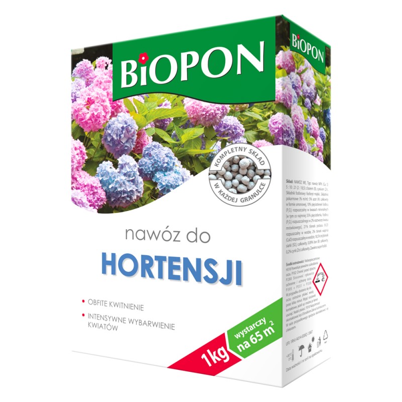 

Biopon nawóz do Hortensji przeciw wymarzaniu 1kg