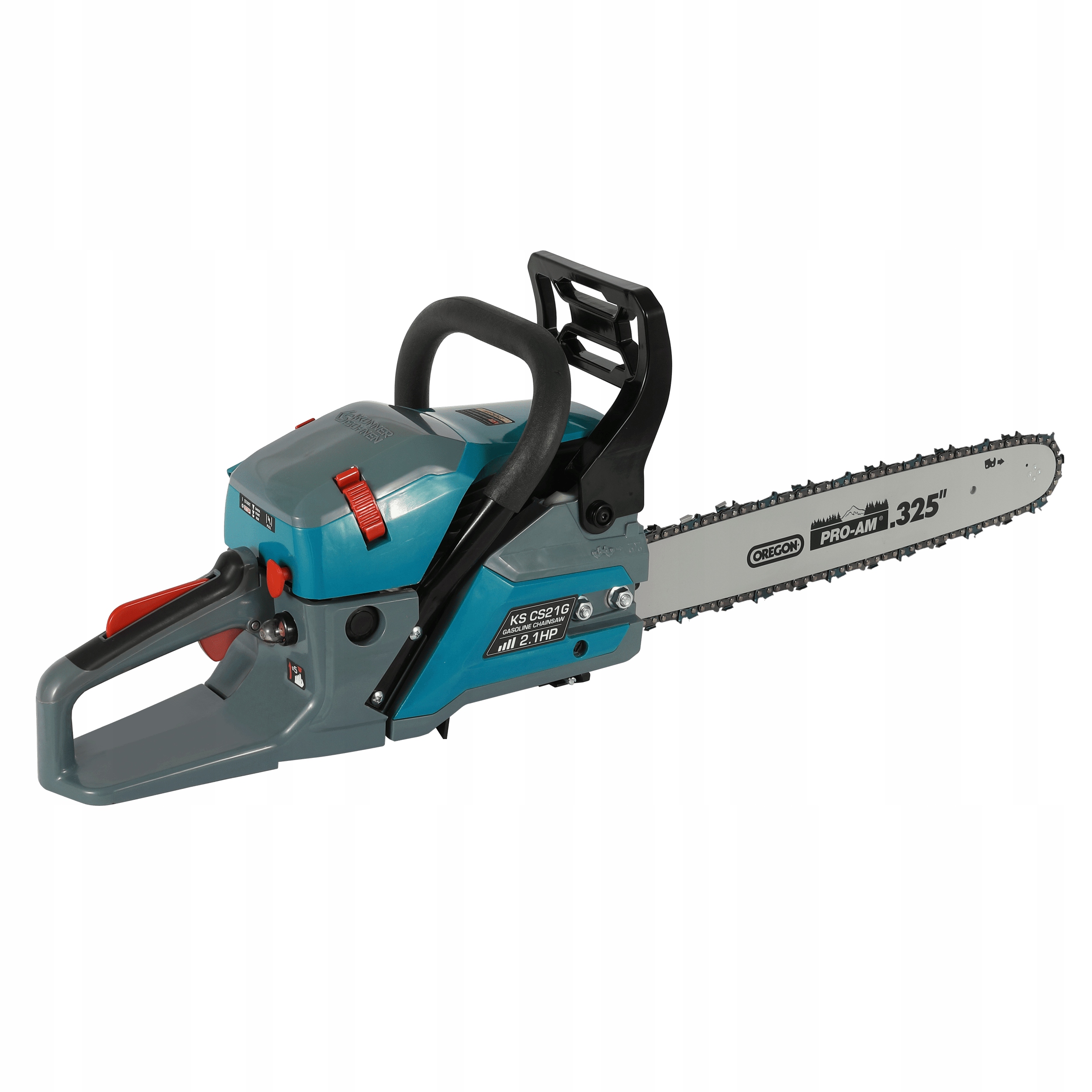Benzínová řetězová pila Ks CS21G-16-1 od společnosti Könner&Söhnen, řetěz Oregon