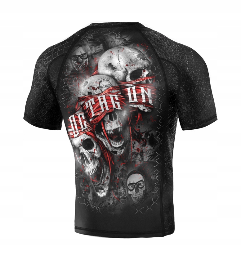 Octagon Rashguard Krótki Rękaw Premium The Rules XL