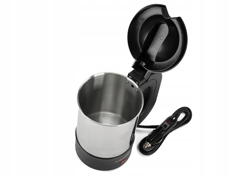 CZAJNIK SAMOCHODOWY 24V, 250W, 500 ML INOX PŁYTA GRZEWCZA TIR Producent Carmotion