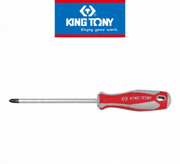 

Wkrętak Krzyżakowy No.2 6,0 x 38mm PH2 King Tony