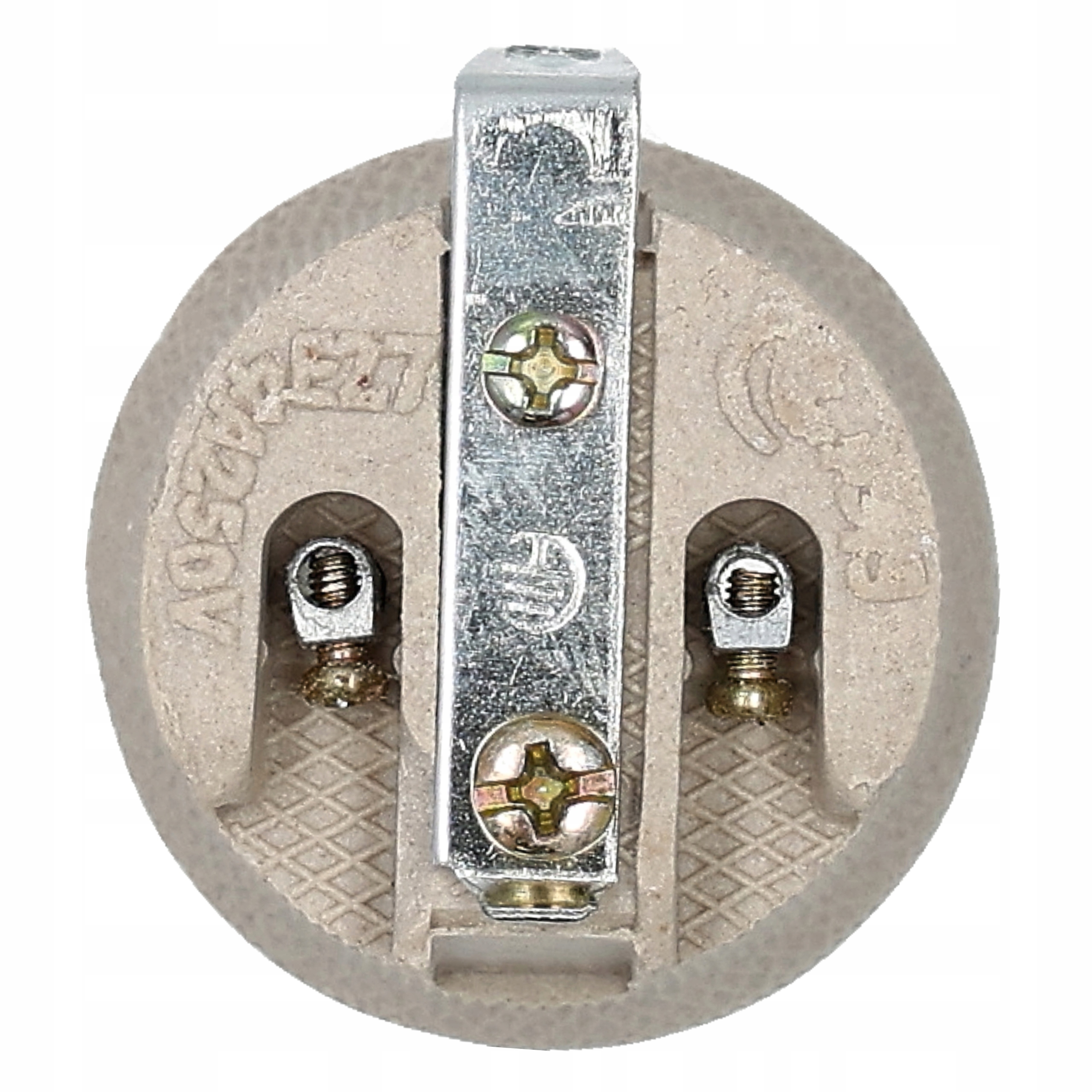 OPRAWA OPRAWKA CERAMICZNA ŻARÓWKI E27 Z BLASZKĄ Rodzaj oprawa