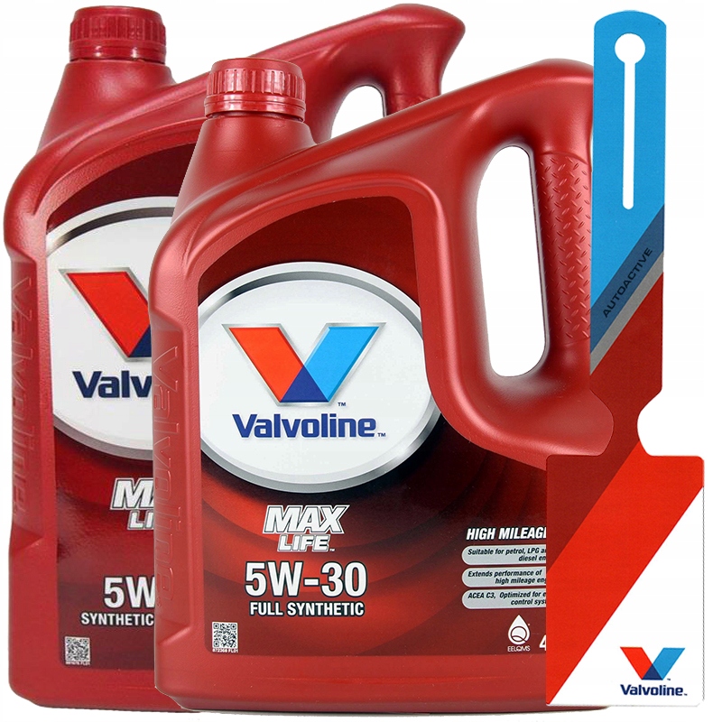 VALVOLINE MAXLIFE 5W30 C3 OLEJ SILNIKOWY 5W-30 9L