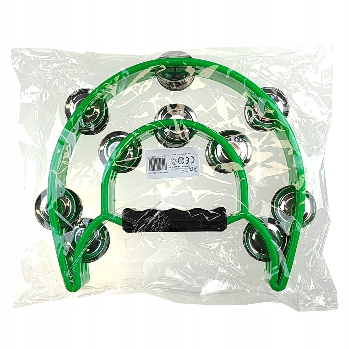 Tamburyno KERA AUDIO TW-20 Zielony Rodzaj podwójny