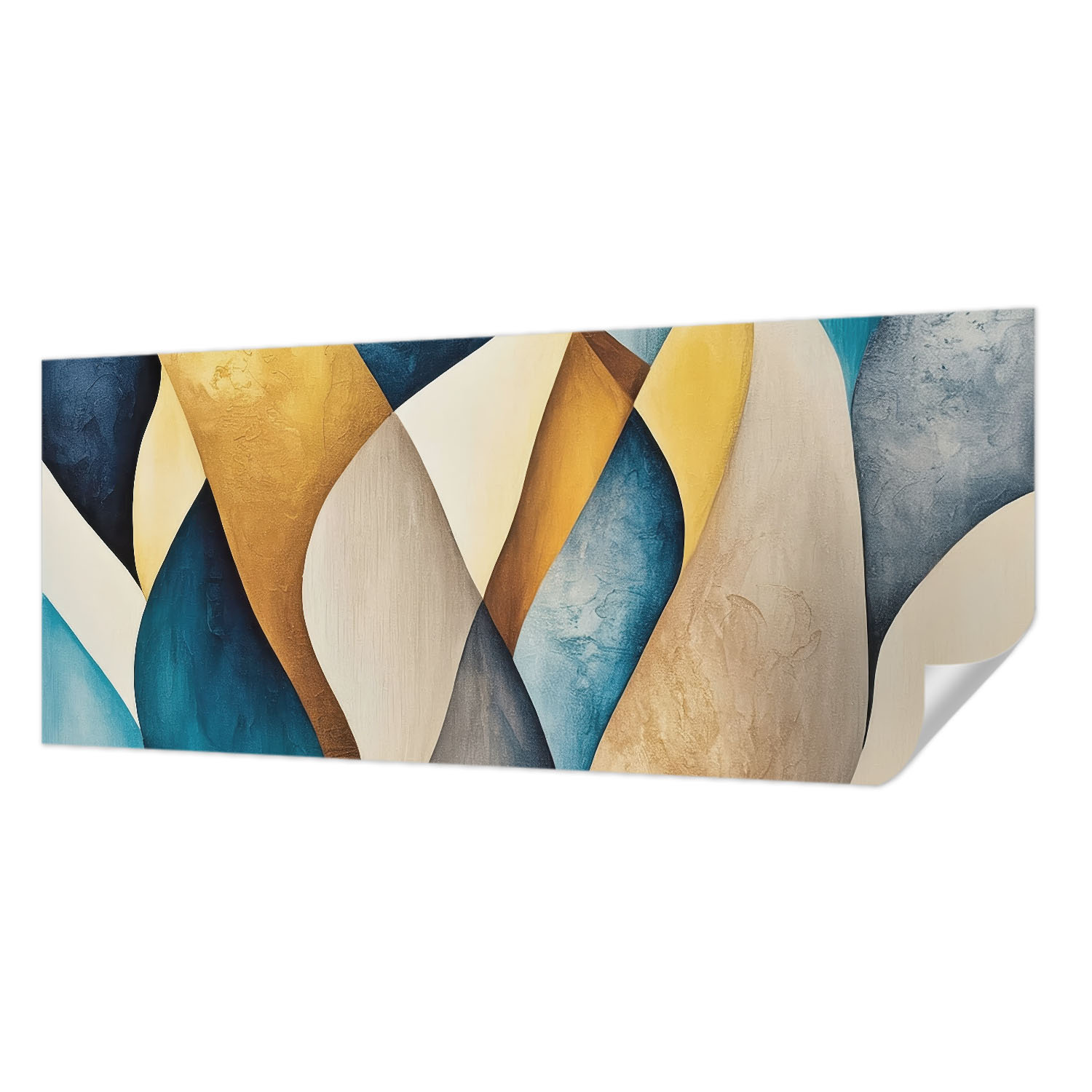 Samolepicí fototapeta Expresní obnova Vlnitá abstrakce 250 x 104 cm