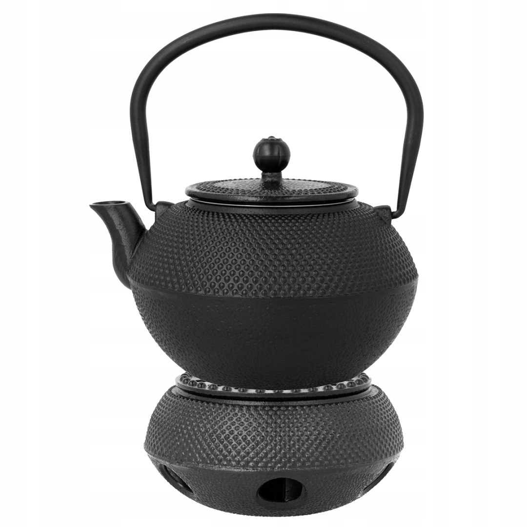 Litinový Spařovač 850 ml S Filtrem A Ohřívačem 2489