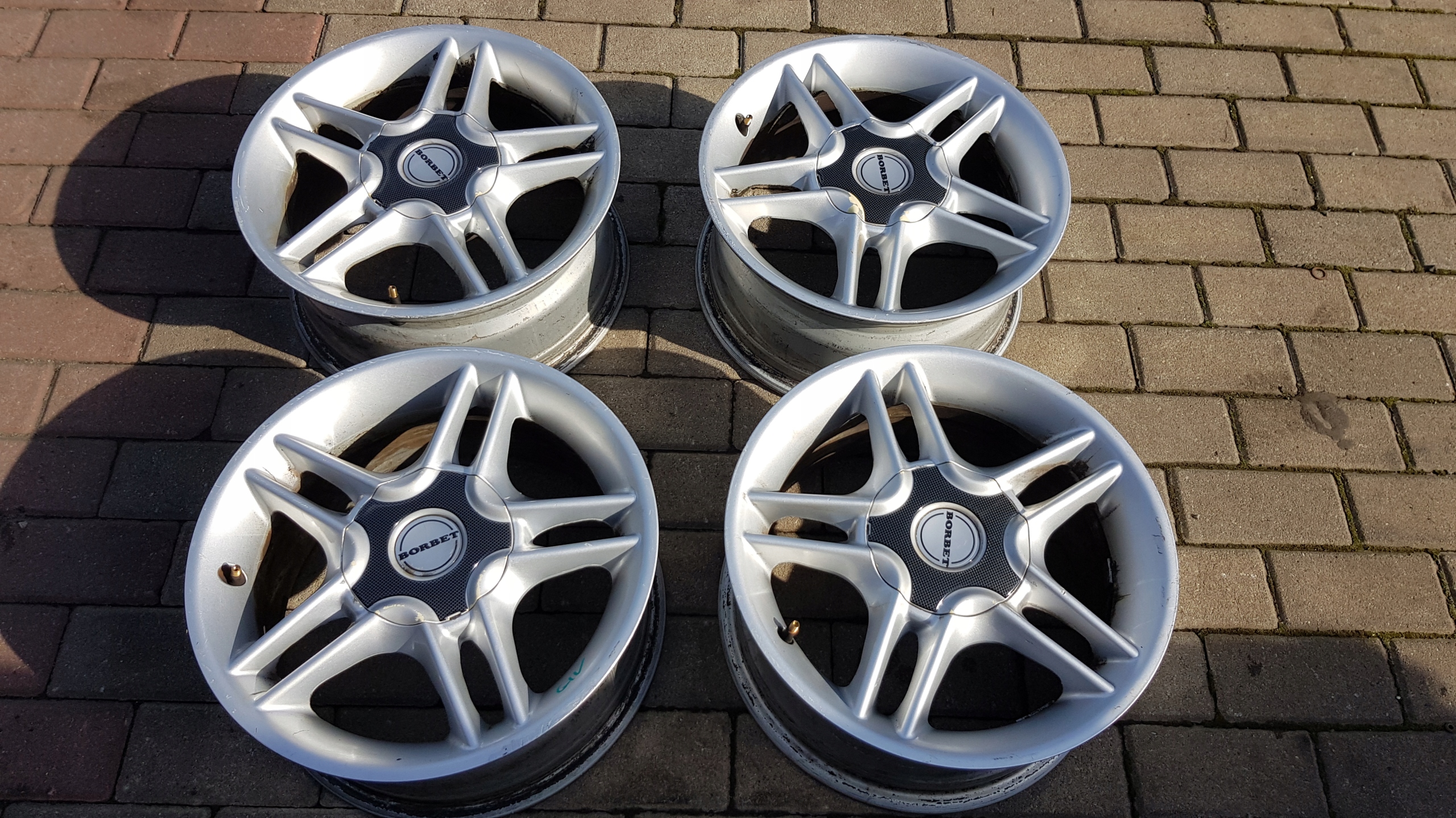 4× Диск алюминиевый Borbet 7.0