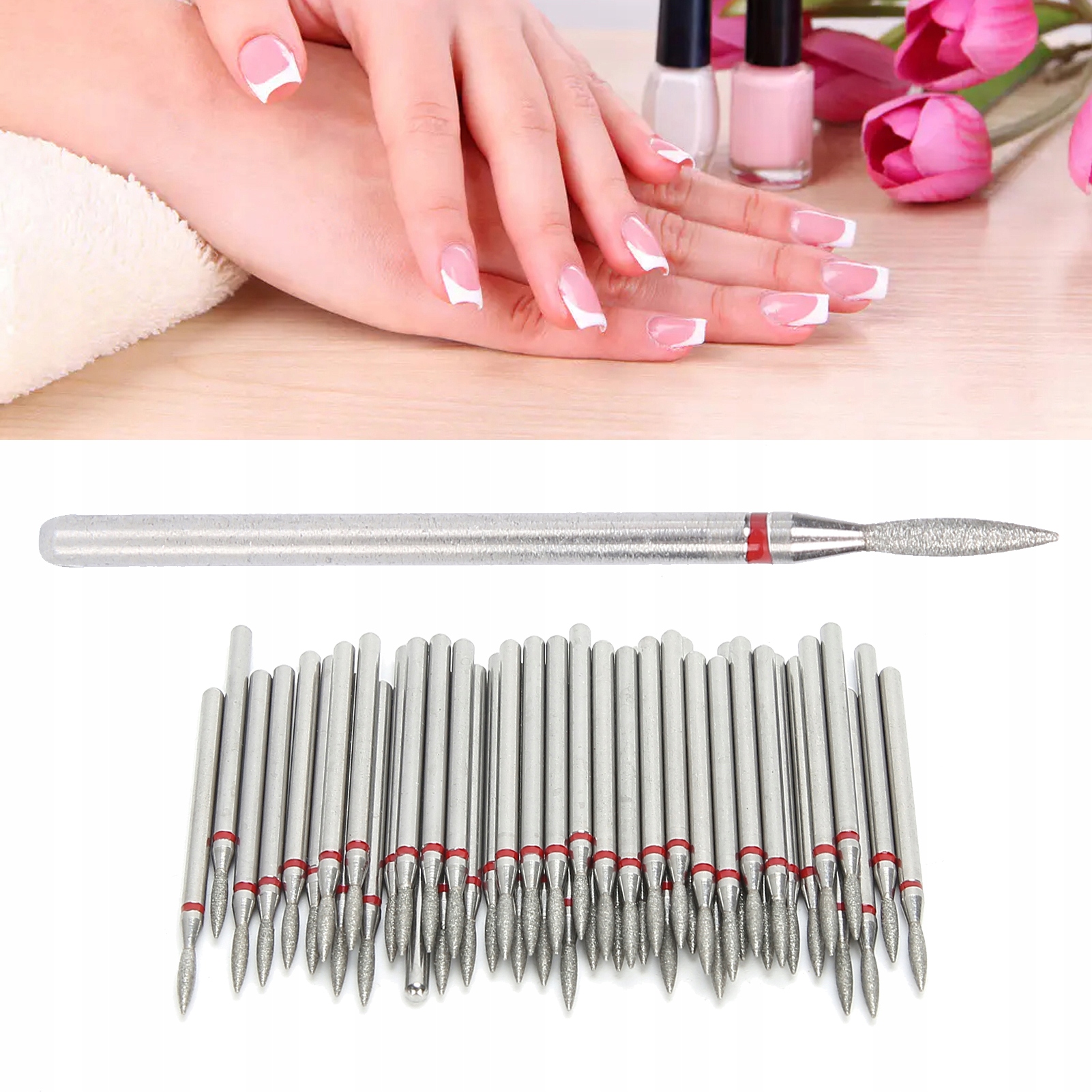 50 SZT. FREZ DIAMENTOWY PŁOMIEŃ DO SKÓREK HYBRYD Kod producenta BAOSITY-70030727