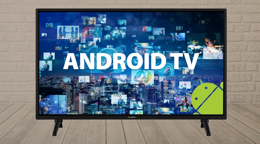 Telewizor SMART Android TV 24 cale HD WiFi DVB-T2 HEVC APLIKACJE Netflix Technologia 3D nie