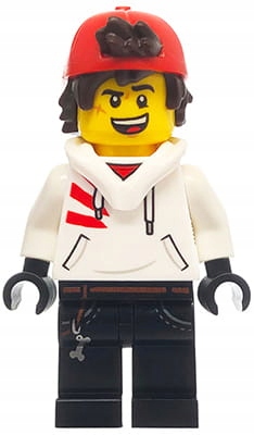 

Lego Hidden Side figurka Jack Davids w czapce