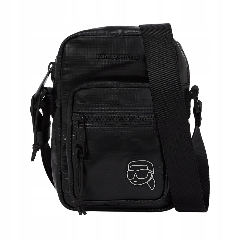 Karl Lagerfeld Černá pánská taška Puffy Nylon