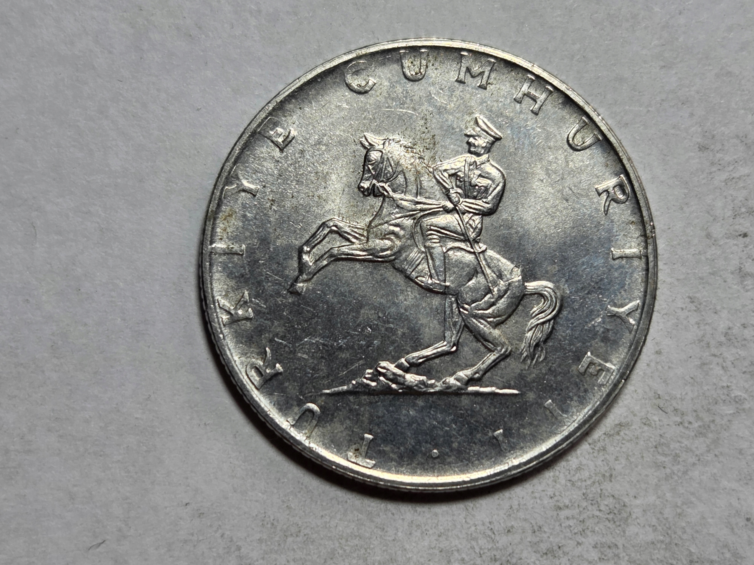 Turcja 5 lira 1975 rok -NR1356