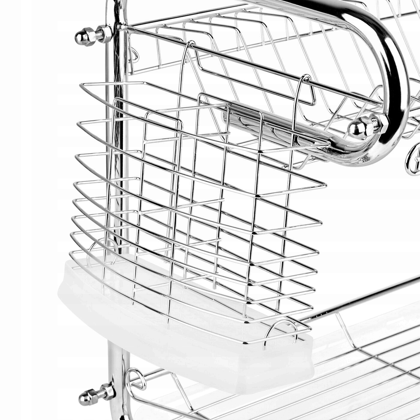 Stojąca SUSZARKA DO NACZYŃ OCIEKACZ na sztućce suszarka DWUPOZIOMOWA Tadar Marka Tadar