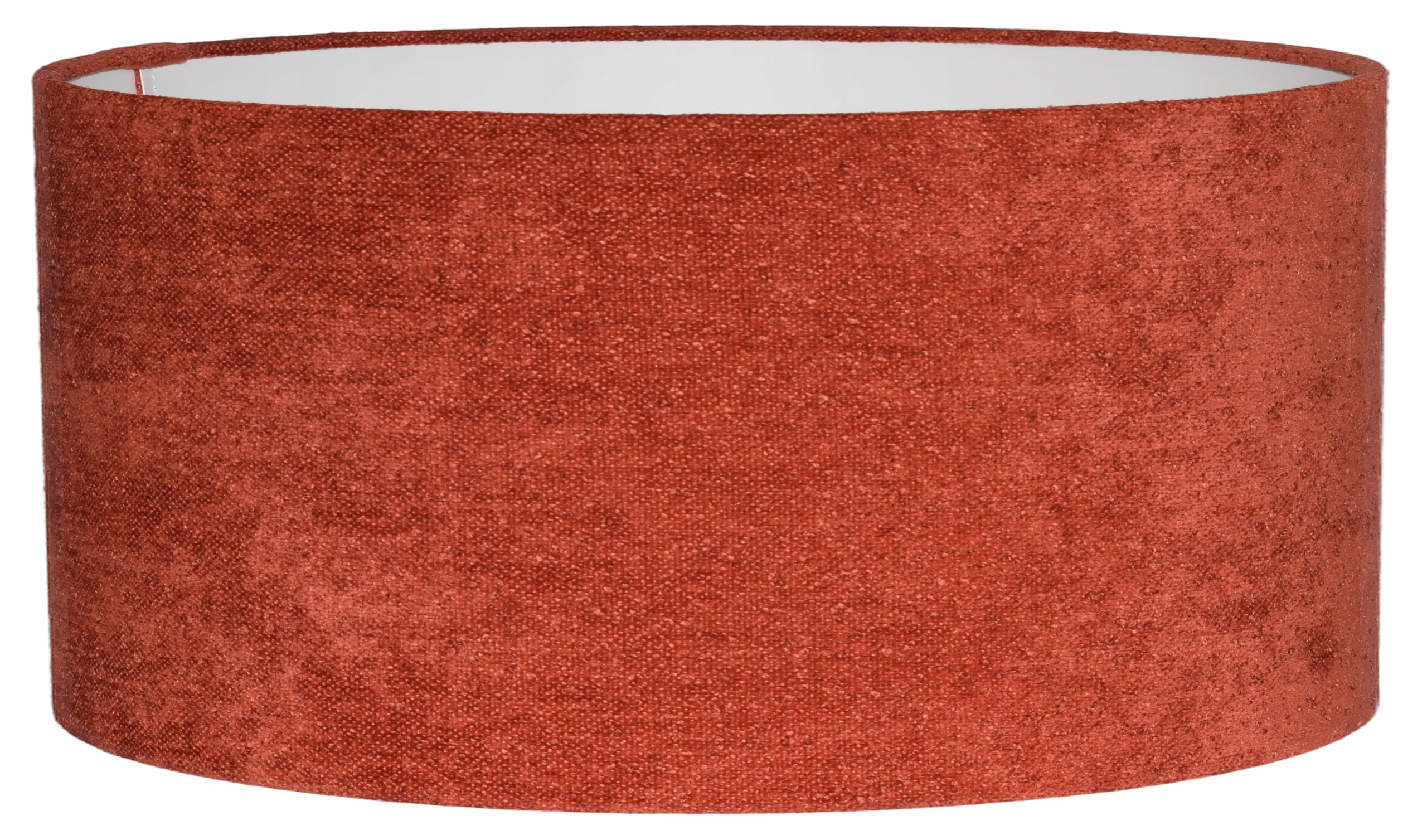 Stínidlo pro závěsnou stojací lampu Válec 40/20 cm E27 Červený Boucle Venosa