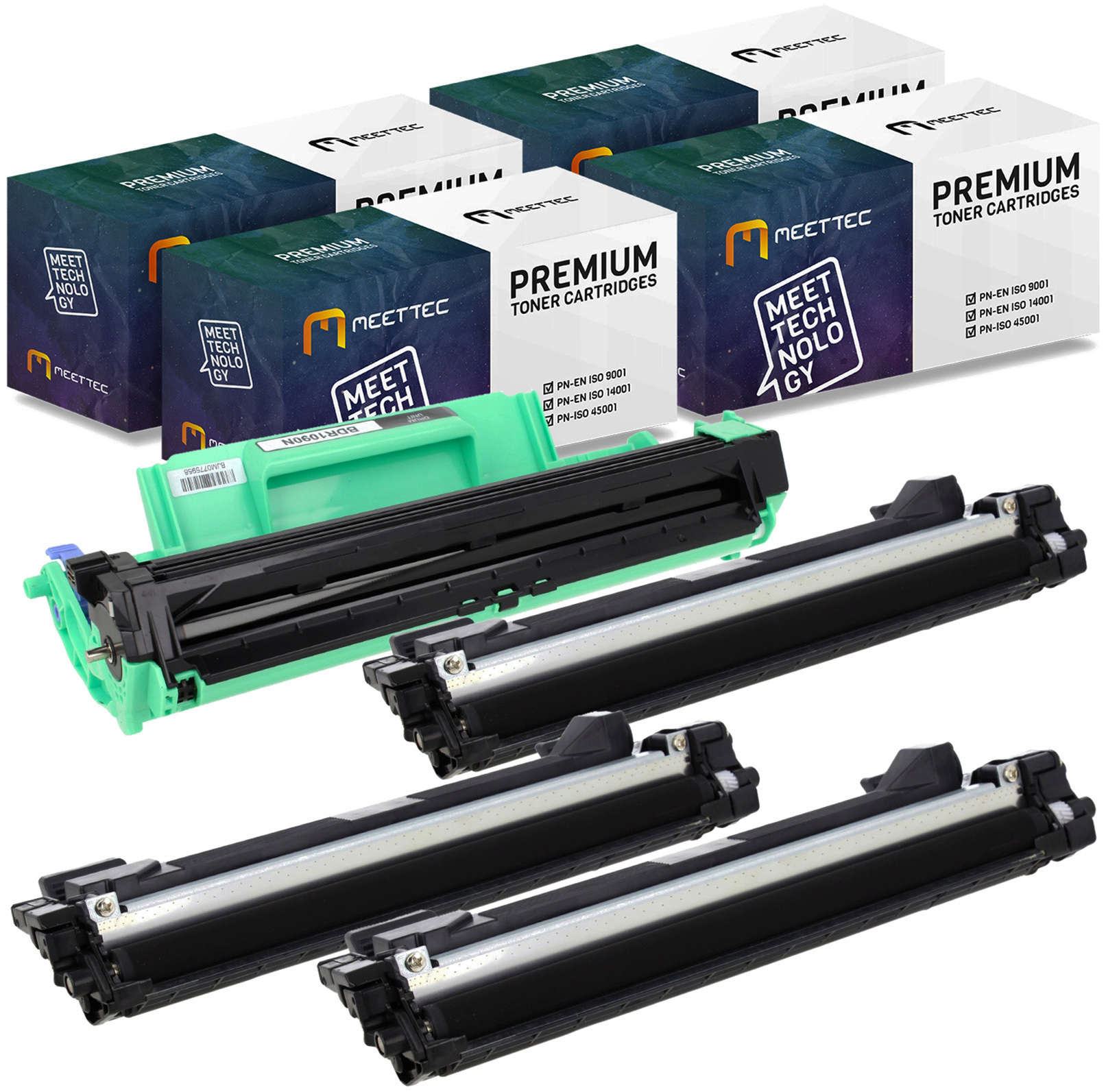 

Zestaw 3x Toner TN1090 Bęben DR1090 Do Brother