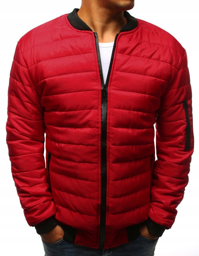 

Kurtka Męska Pikowana Bomber Jacket tx2207 - XXL