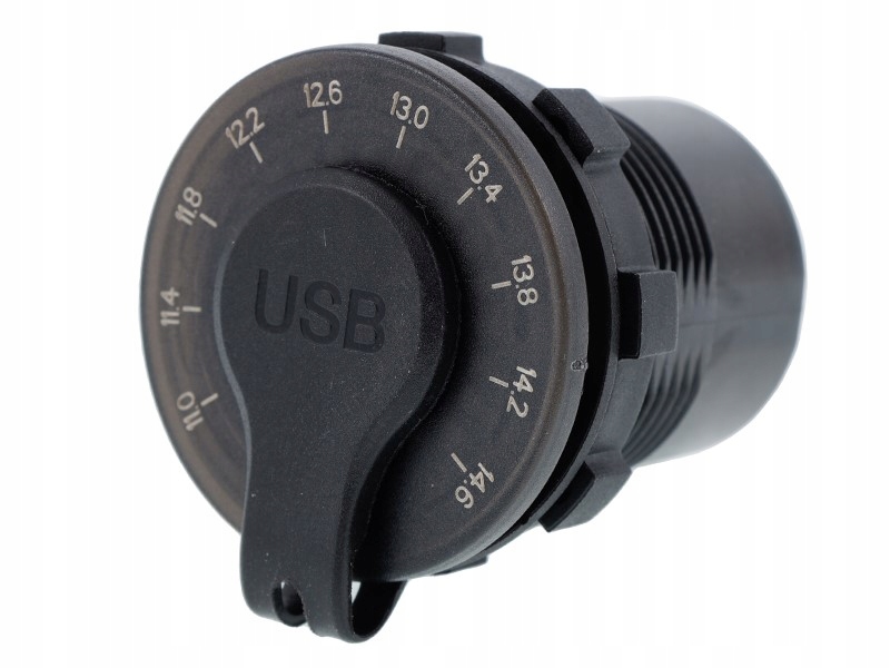 ŁADOWARKA USB 3.0 Z VOLTOMIERZEM I WŁĄCZNIKIEM Kod producenta CM-63206