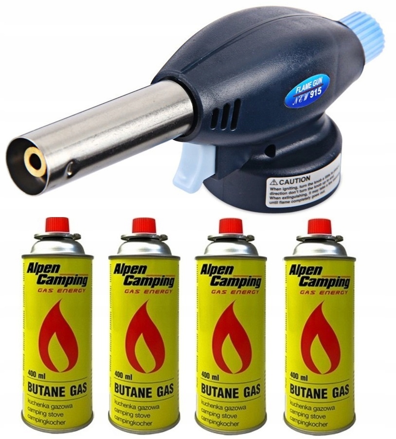 

Palnik Gazowy Lutownica na Kartusz 4 Gazy gas