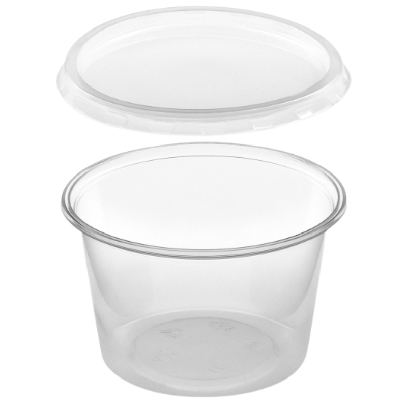 

Pojemniczki na sos dip żywność pokrywki 100ml