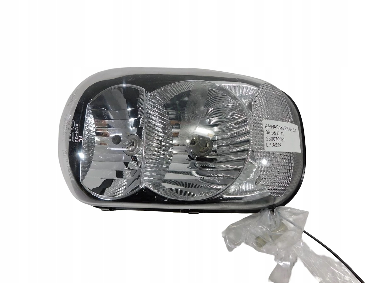 Lampa Reflektor Predná Kawasaki ER-6N 650 06-08 U-11 230070051