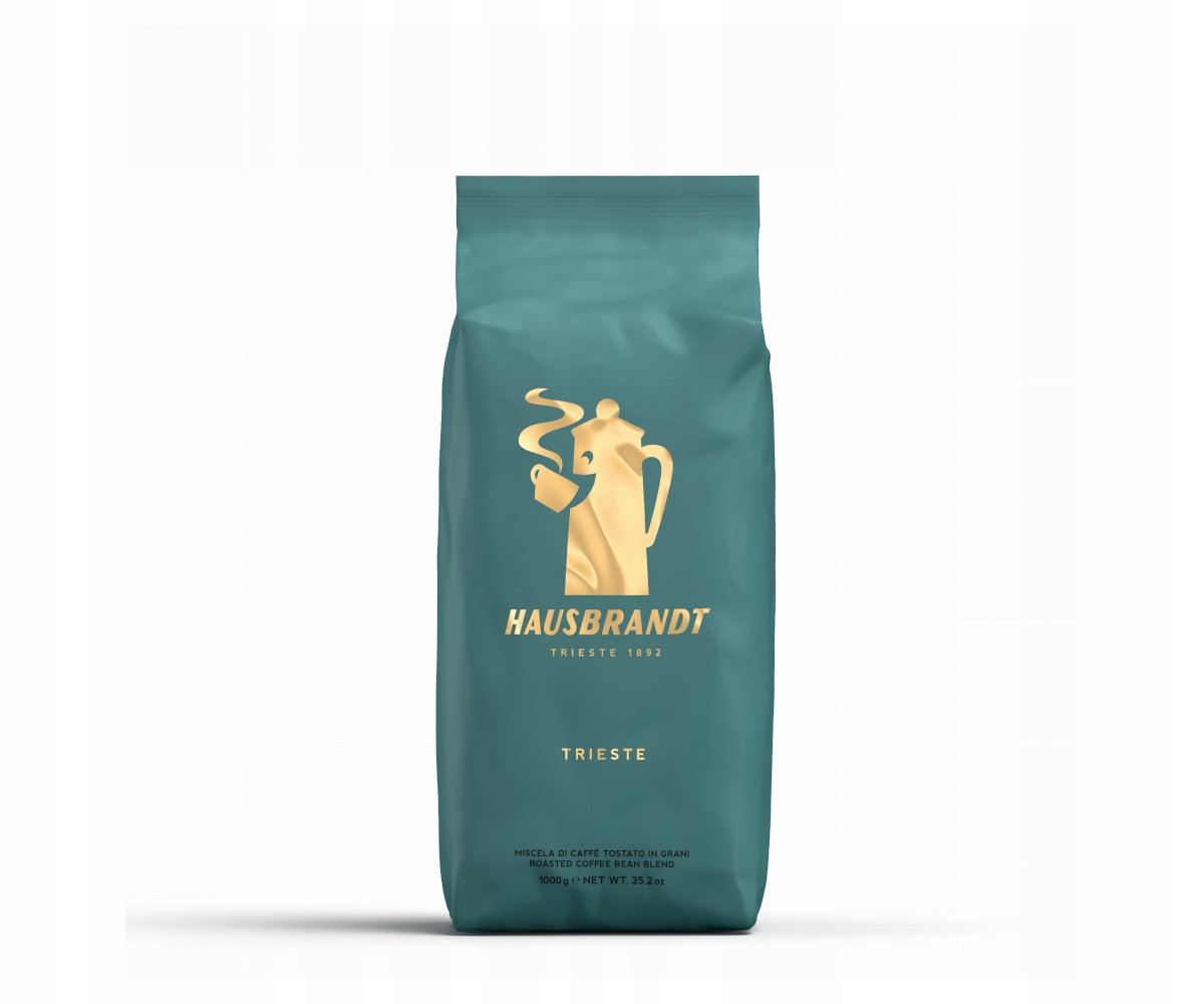 Trieste 1000 g Hausbrandt kawa ziarnista 65% Arabica, 35% Robusta