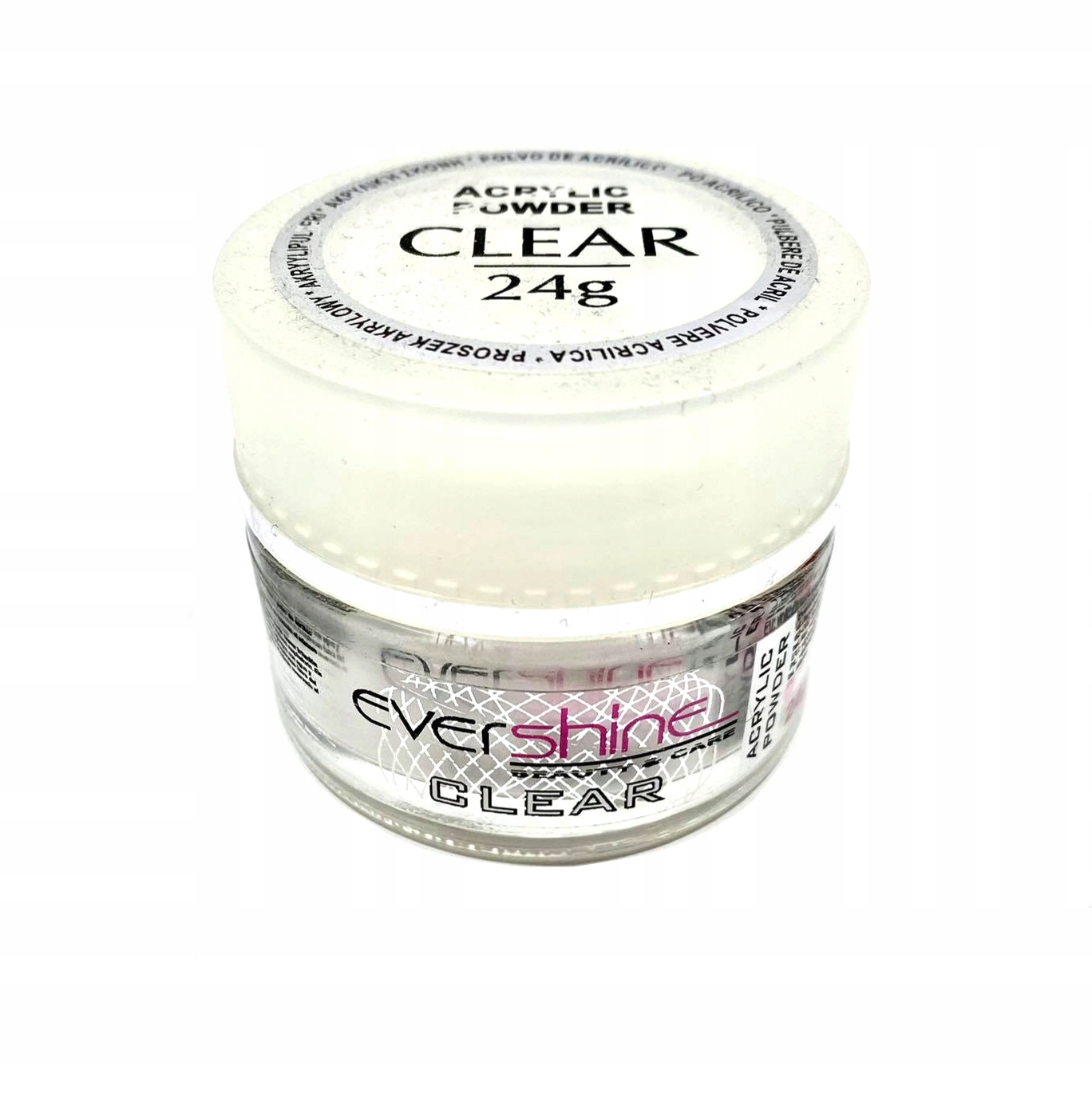 

Akryl Puder do Paznokci Clear Przezroczysty 24g