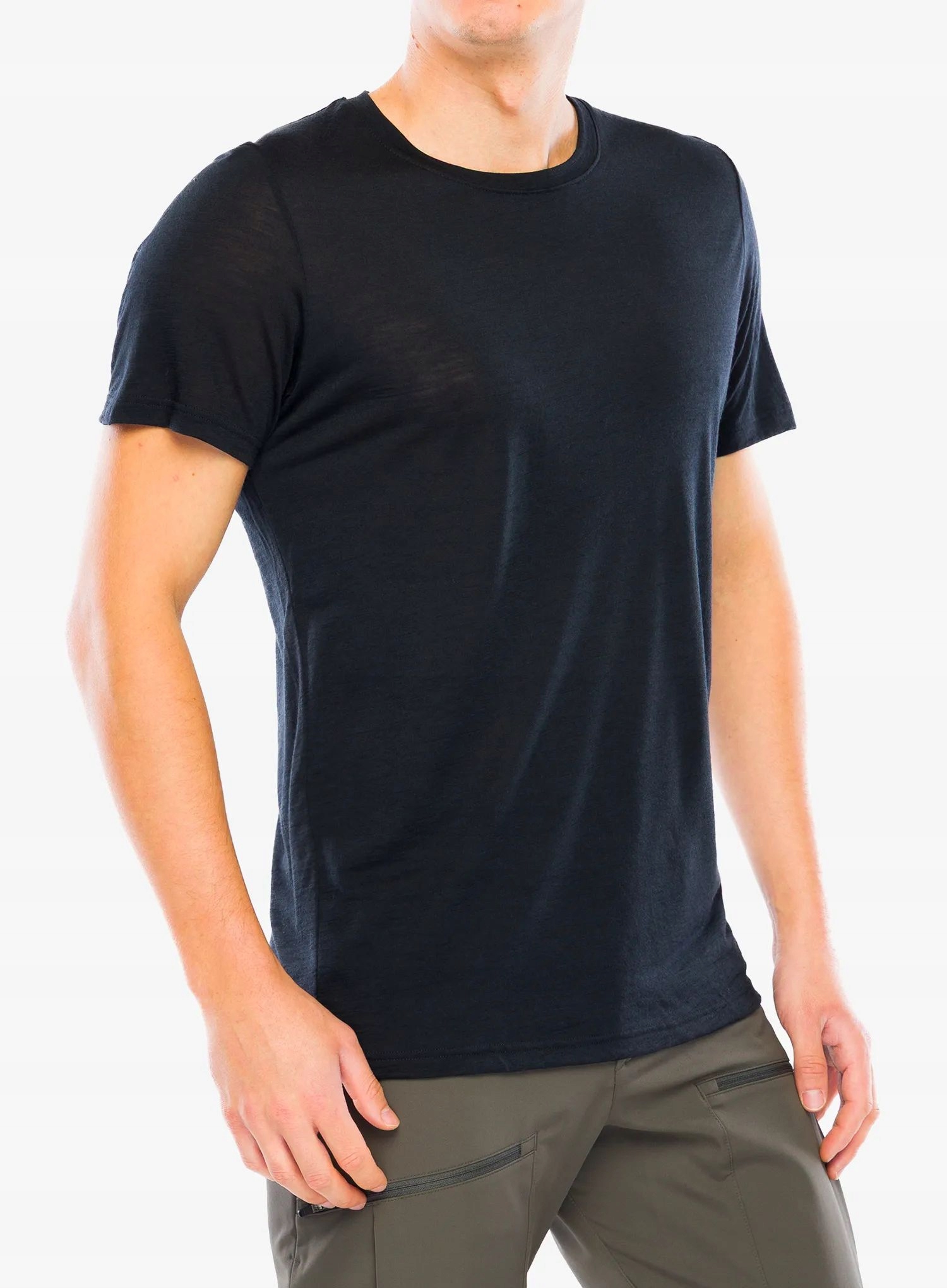 Tričko z merino vlny Dovre Wool Light T-Shirt černá S