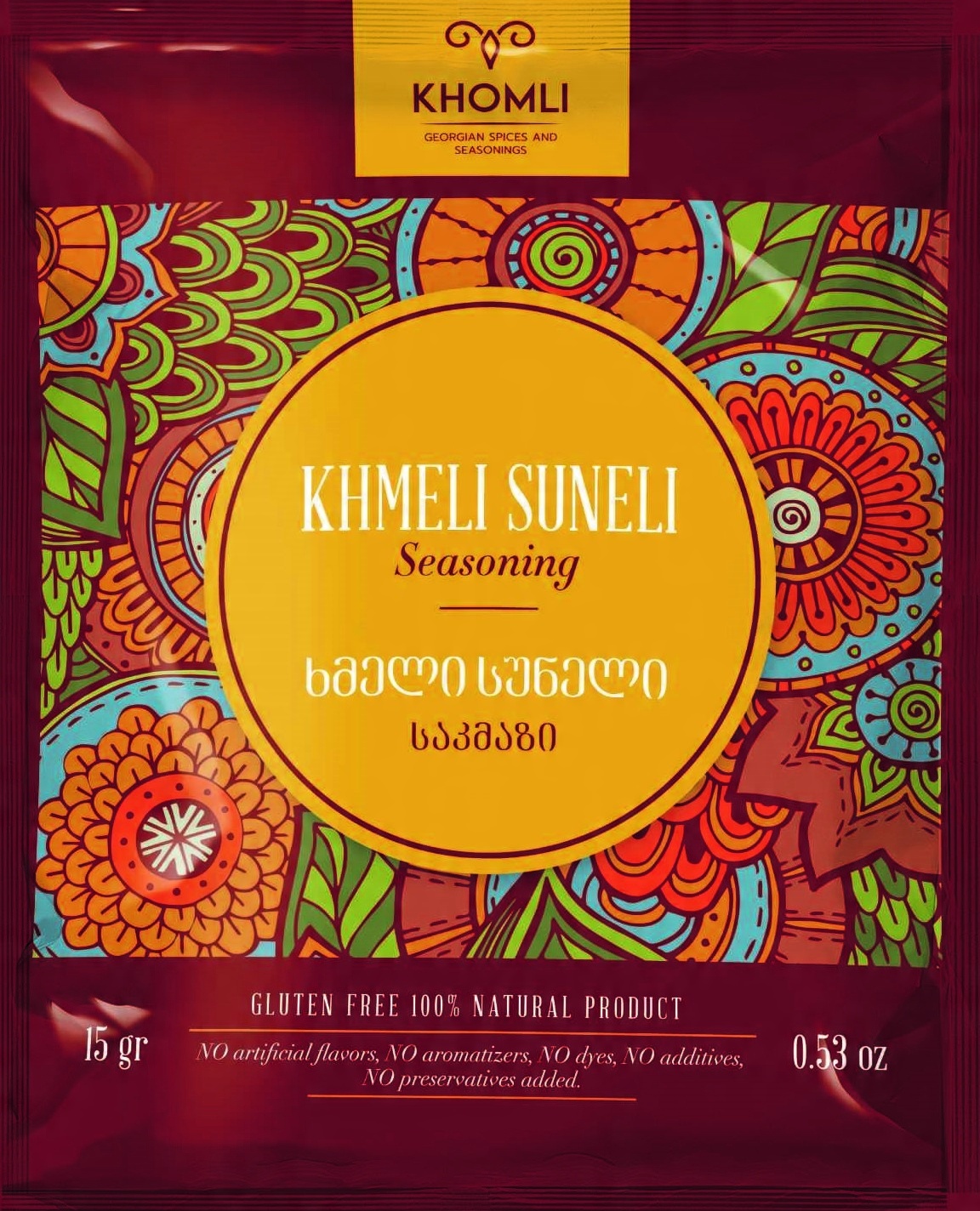 

Przyprawa Chmeli Suneli prawdziwa mieszanka Gruzja