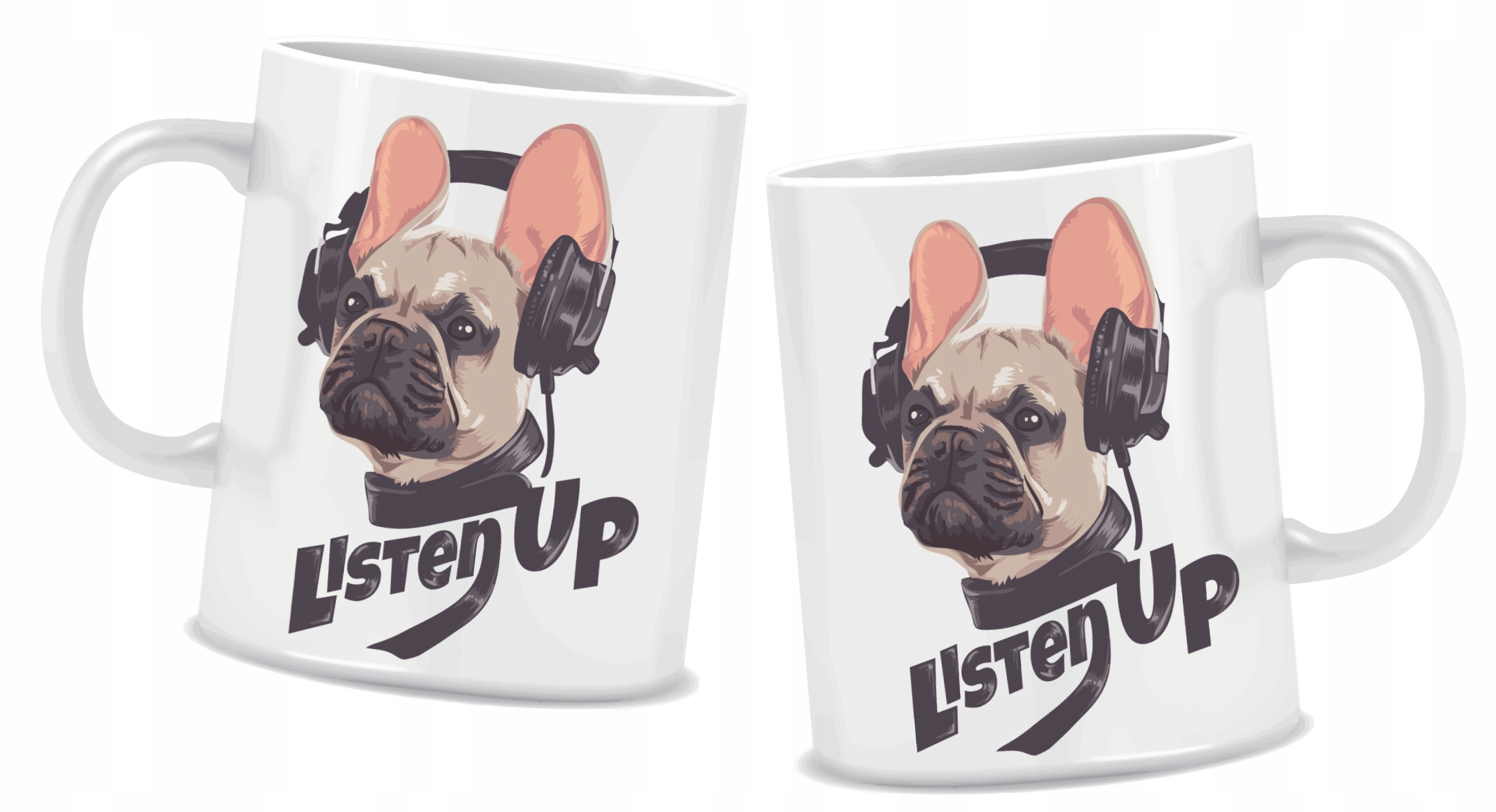 

Kubek z psem Buldog Francuski 330 ml + Kartonik