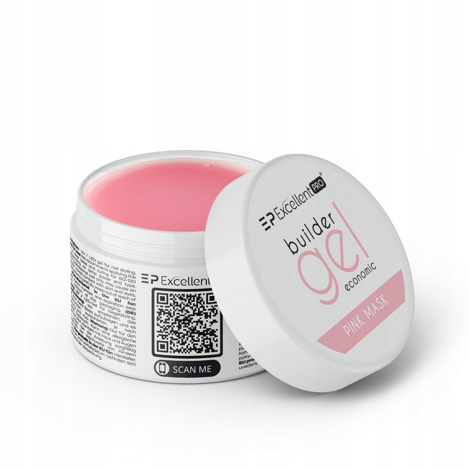 Excellent Pro Stavební Gel Ekonomický Pink Mask 50G